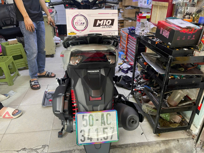 Độ đèn nâng cấp ánh sáng NÂNG CẤP ÁNH SÁNG M10 ULTRA V2 CHO XE AB160